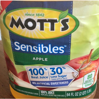 Sensibles, Fruit Juice, Apple