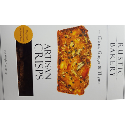 Citrus, Ginger & Thyme, Artisan Crisps