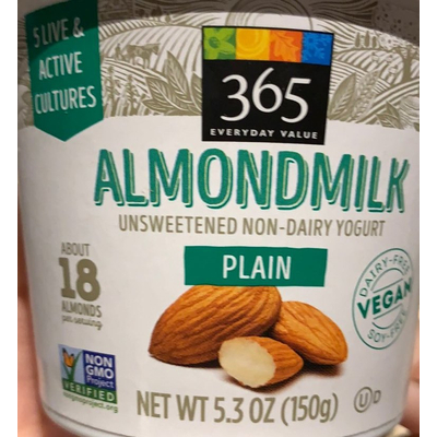 Almondmilk Unsweetened Non-Dairy Yogurt, Plain