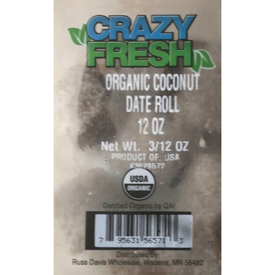 Coconut Date Roll