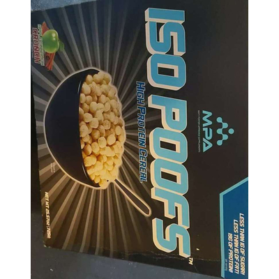 Iso Poofs, High Protein Cereal, Apple Cinnamon Crunch Flavor