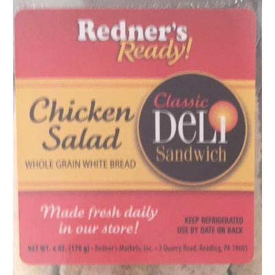 Chicken Salad Whole Grain White Bread