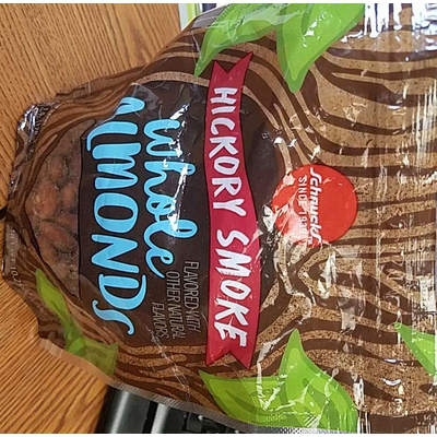 Hickory Smoke, Whole Almonds
