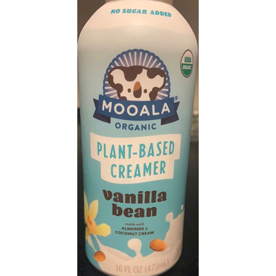 Organic Plant-Based Creamer, Vanilla Bean