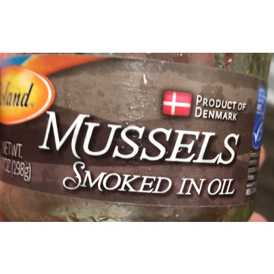 Mussels, Smoked in Oil