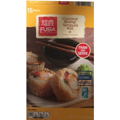 Coconut Shrimp Tempura Roll