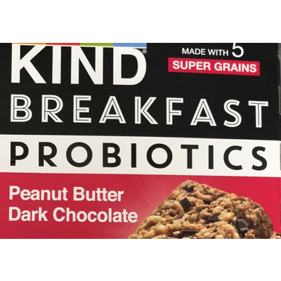Probiotics Breakfast Bars, Peanut Butter Dark Chocolate