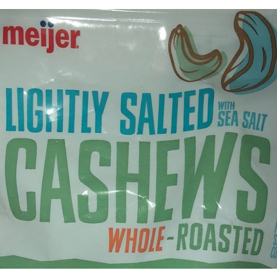 Lightly Salted, Cashews