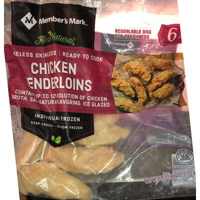 Chicken Tenderloins, Boneless Skinless