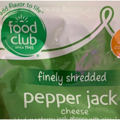 Pepper Jack Cheese, Finely Shredded