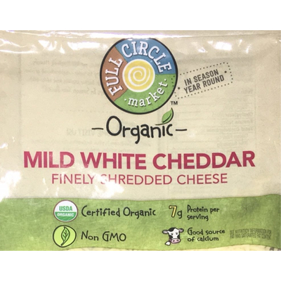 Mild White Cheddar, Organic