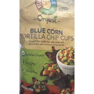 Organic Bluecorn Tortilla Chip Cups