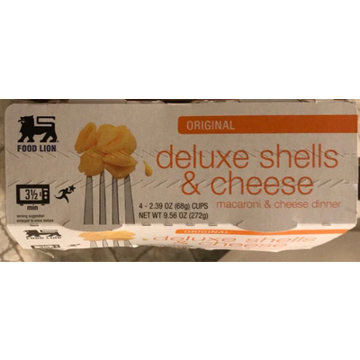 Original Macaroni & Cheese Dinner, Deluxe Shells & Cheese