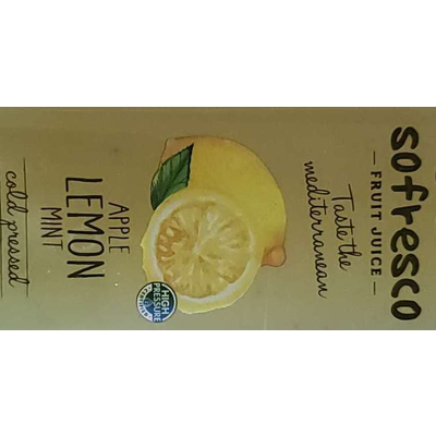 Fruit Juice, Apple Lemon Mint