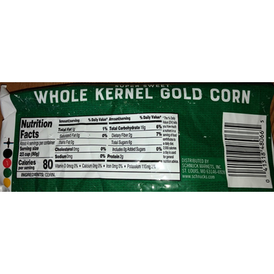 Whole Kernel Gold Corn