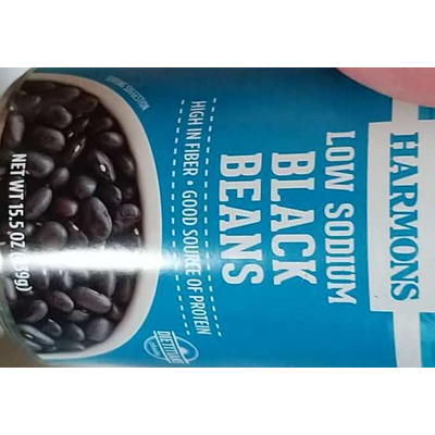 Black Beans, Low Sodium