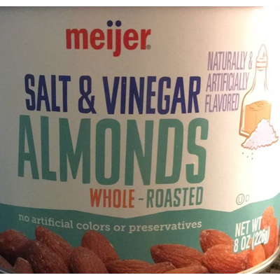 Salt & Vinegar Almonds, Whole-Roasted