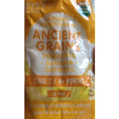Organic Power Blends, Ancient Grains, Pineapple Banana Oatmeal