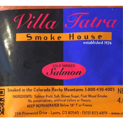 Cold Smoked Salmon