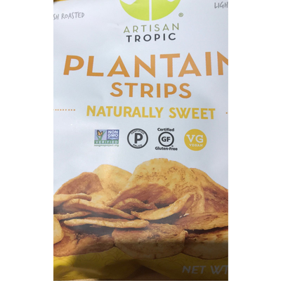 Plantain Strips, Naturally Sweet