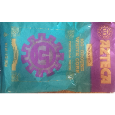 Tortilla Chips, 100% Ground White Corn