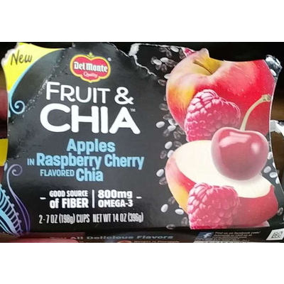 Fruit & Chia, Apples in Raspberry Cherry Flavored Chia
