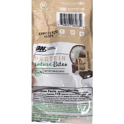Protein Nature Bites Chocolate Coconuts
