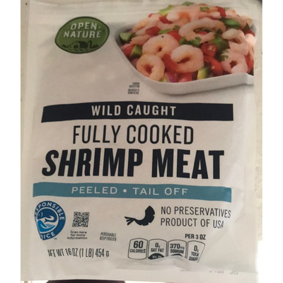 Wild Caught Fully Cooked Shrimp Meat