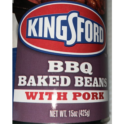 BBQ Baked Beans, with Pork