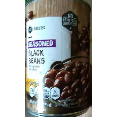Seasoned Black Beans