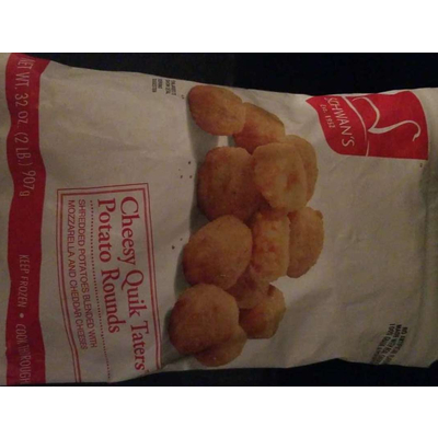 Cheesy Quik Taters Potato Rounds
