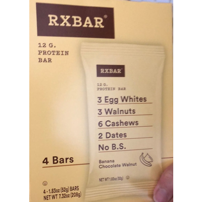 Protein Bar, Banana Chocolate Walnut