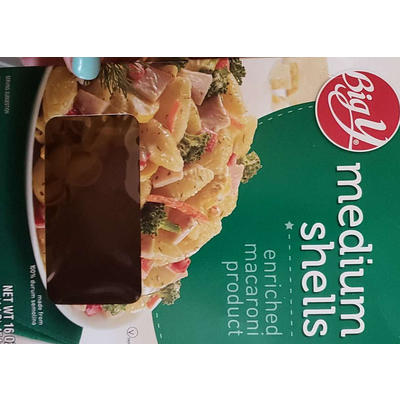 Medium Shells Enriched Macaroni Product