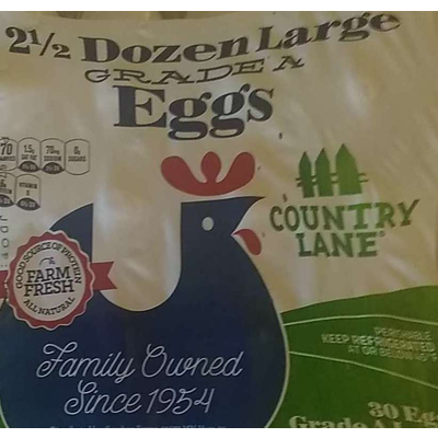 Dozen Large Grade A Eggs