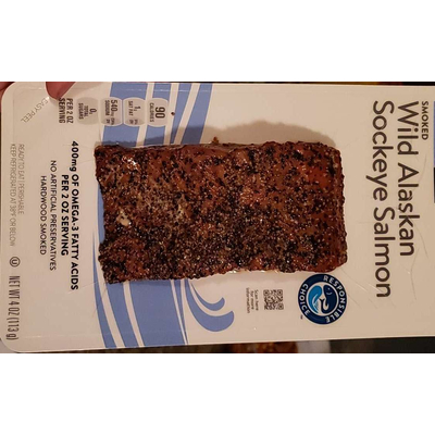 Smoked Wild Alaskan Sockeye Salmon