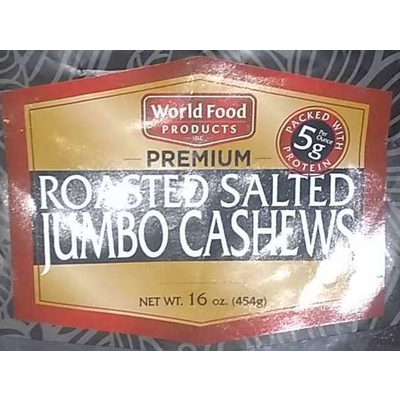 Premium Roasted Salted Jumbo Cashews
