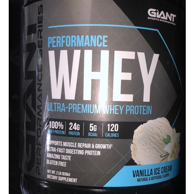 Performance Whey Ultra Premium Whey Protein Vanilla Ice Cream