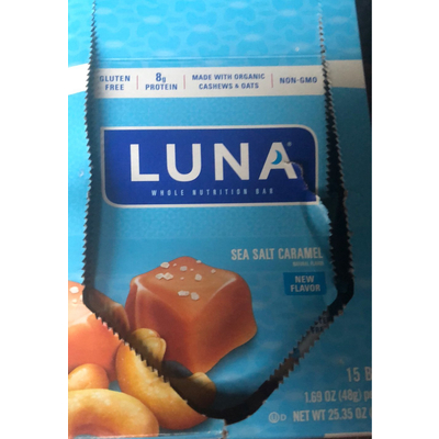 Whole Nutrition Bar Sea Salt Caramel
