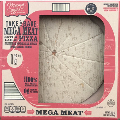 Extra Large Pizza, Mega Meat