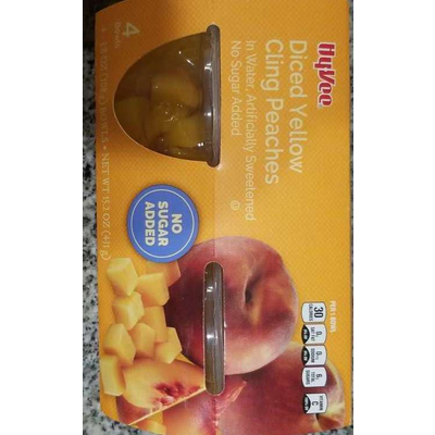 Diced Yellow Cling Peaches