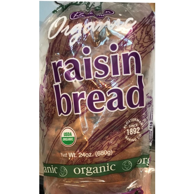 Raisin Bread, Organic