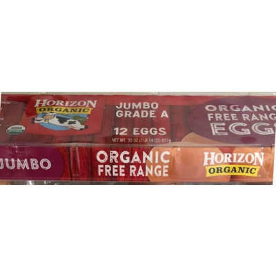 Organic Jumbo Egg, Grade A
