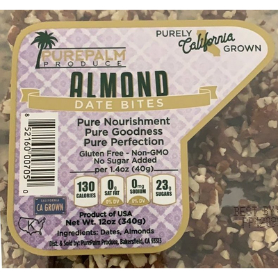 Date Bites, Almond