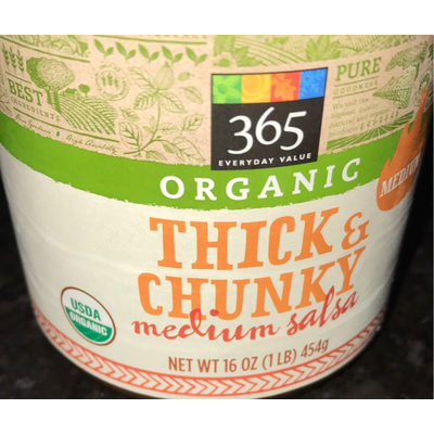 Medium Salsa, Thick & Chunky