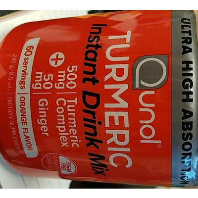 Turmeric Instant Drink Mix Orange Flavor