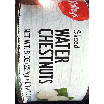 Sliced Water Chestnuts