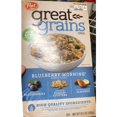 Great Grains Cereal, Blueberry Morning