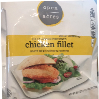 Fully Cooked Portioned Chicken Fillet White Meat Chicken Fritter