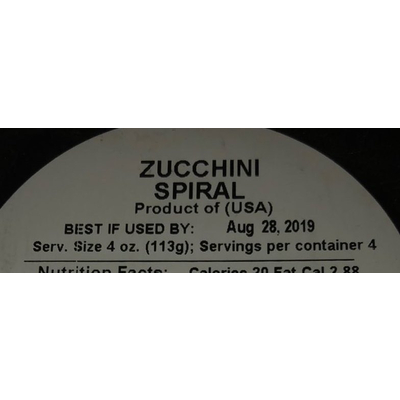 Zucchini Spiral