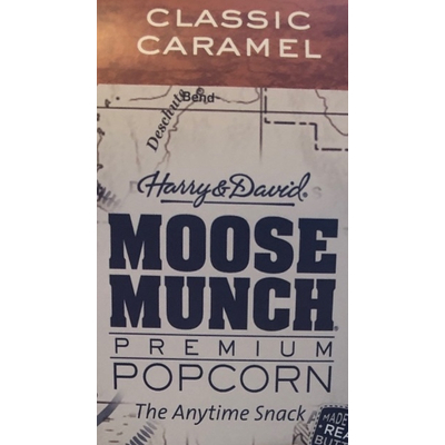 Moose Munch Premium Popcorn, Classic Caramel